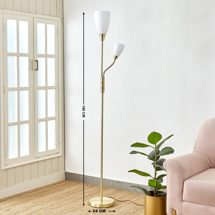 Fluorescence Jessica Metal Floor Lamp
