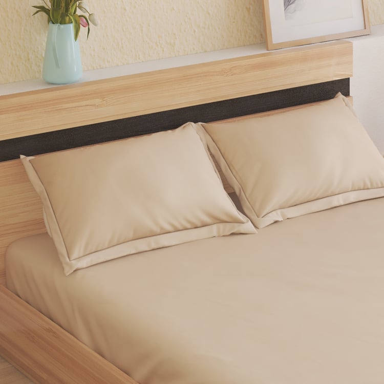 Eternity Luxe Elysia Cotton 325TC 3Pcs Super King Bedsheet Set