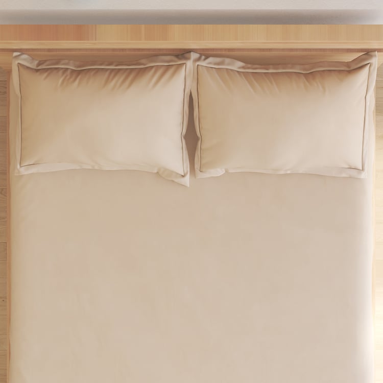 Eternity Luxe Elysia Cotton 325TC 3Pcs Super King Bedsheet Set