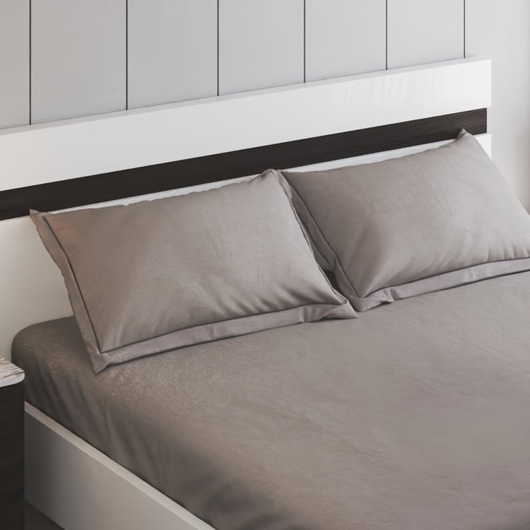 Eternity Luxe Lustre Cotton 325TC 3Pcs Super King Bedsheet Set