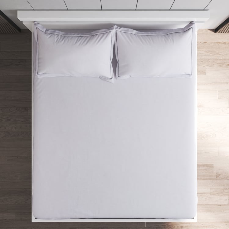 Eternity Luxe Solace Cotton 325TC 3Pcs Super King Bedsheet Set