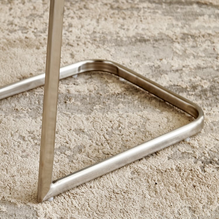 Sophia NXT Set of 2 Faux Leather Dining Chairs - White