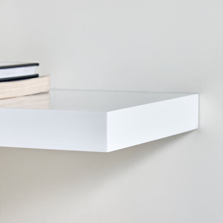 Kai Floating Wall Shelf - White