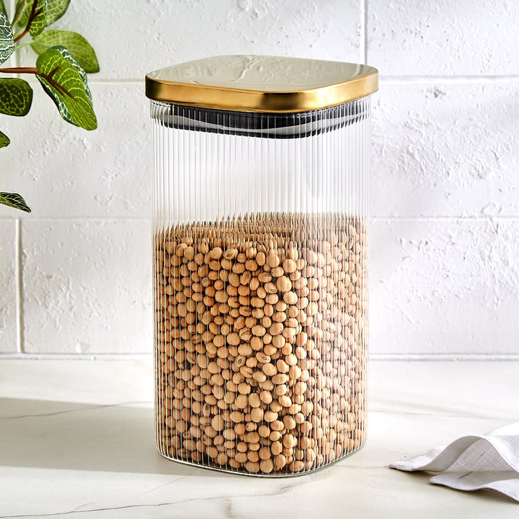 Regal Luxe Spectrum Borosilicate Glass Jar - 1.5L