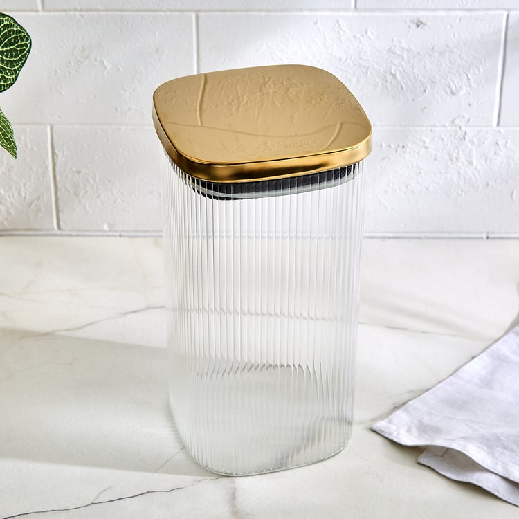 Regal Luxe Spectrum Borosilicate Glass Jar - 1.5L