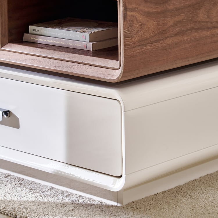 Havana Swivel Coffee Table - Walnut