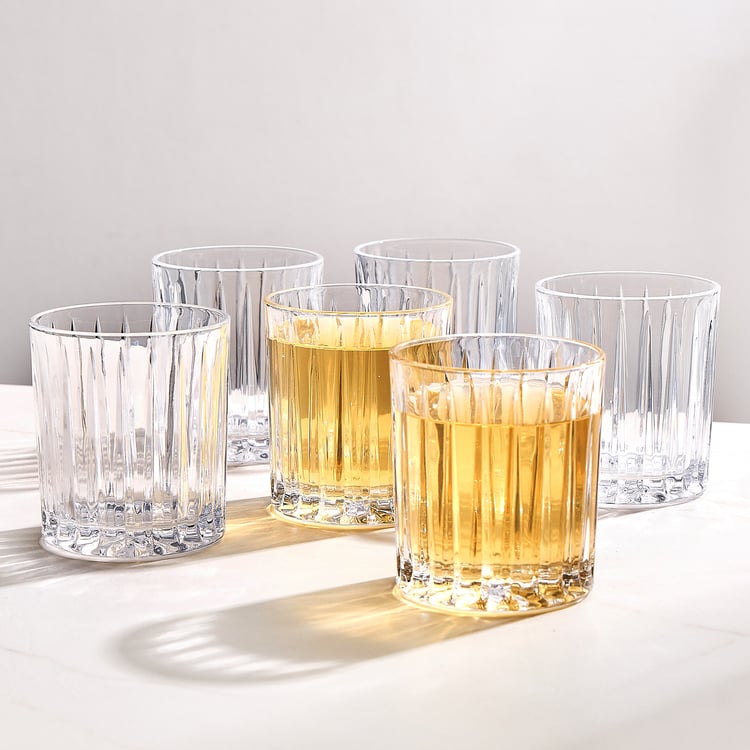 Mizu Set of 6 Bars Whiskey Glasses - 350ml