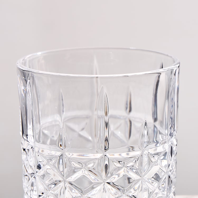 Mizu Diamond Set of 6 Whiskey Glasses - 350ml