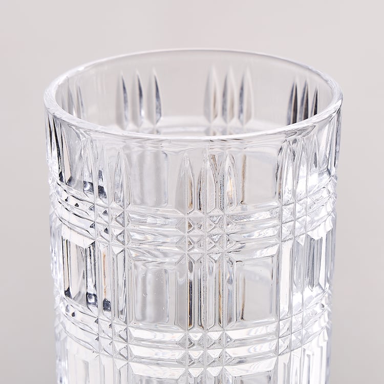 Mizu Plaid Set of 6 Drink Glasses - 410ml