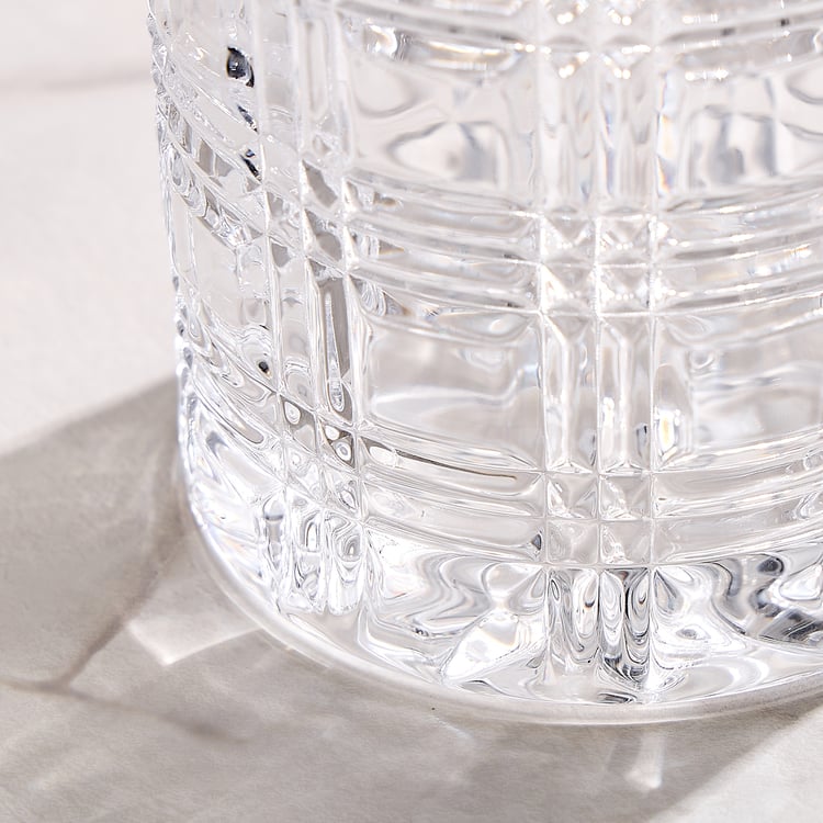 Mizu Set of 6 Plaid Whiskey Glasses - 350ml