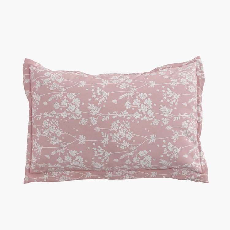 Ezra Silvertree Set of 2 Floral Print Pillow Covers - 70x45cm
