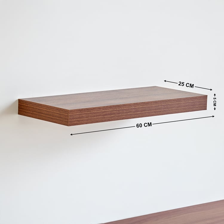 Chicago Wall Shelf - Brown