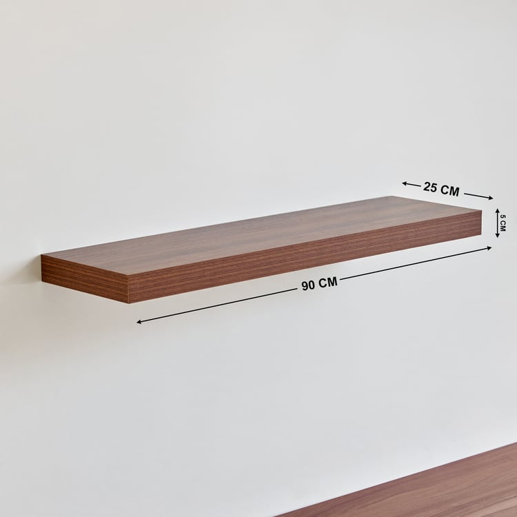 Chicago Wall Shelf - Brown