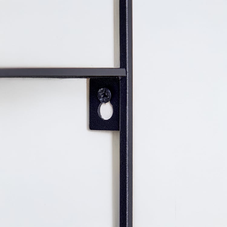 Pegasus Metal Wall Shelf - Black