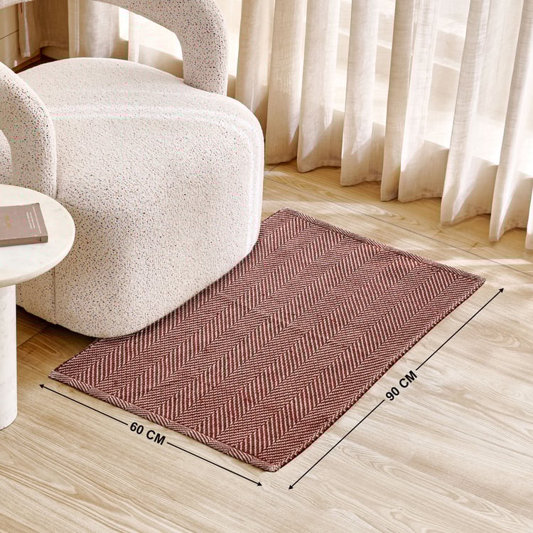 Freda Zekka Woven Dhurrie - 90x60cm