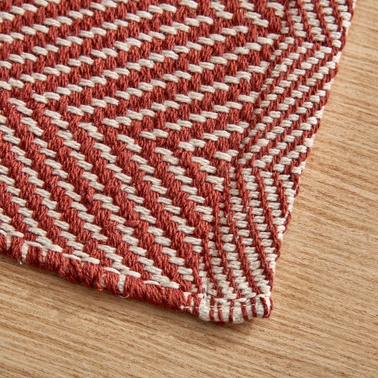 Freda Zekka Woven Dhurrie - 90x60cm