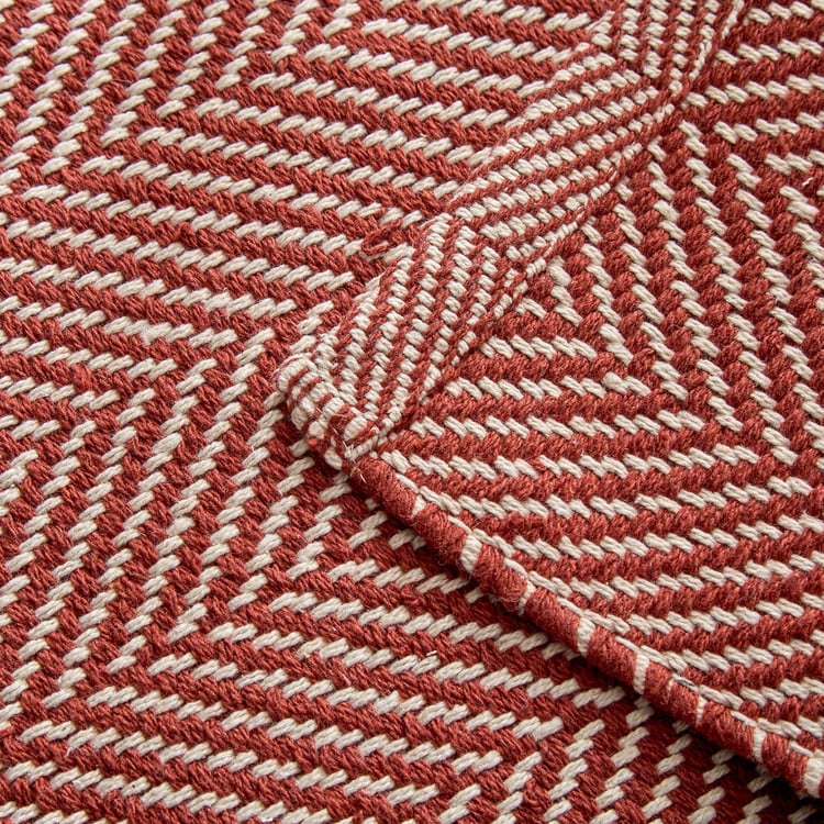 Freda Zekka Woven Dhurrie - 90x60cm