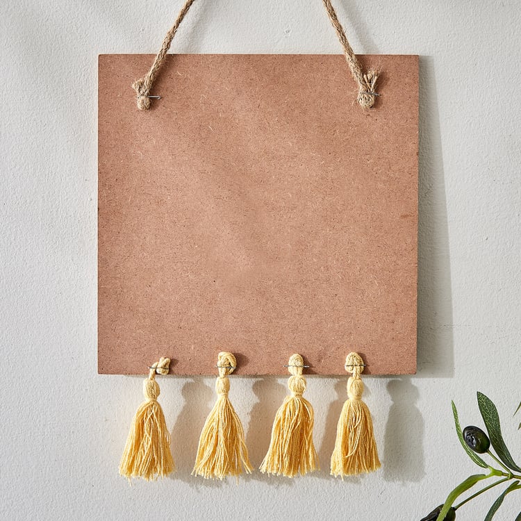 Garnet Interior Wooden Travel Hanging Wall Accent