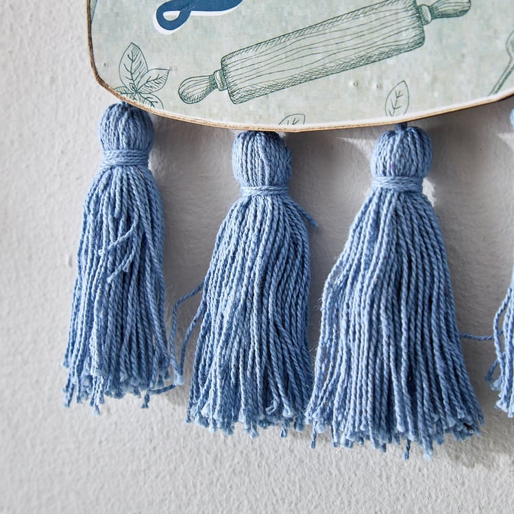 Garnet Interior Wooden Kitchen Quote Hanging Wall Accent