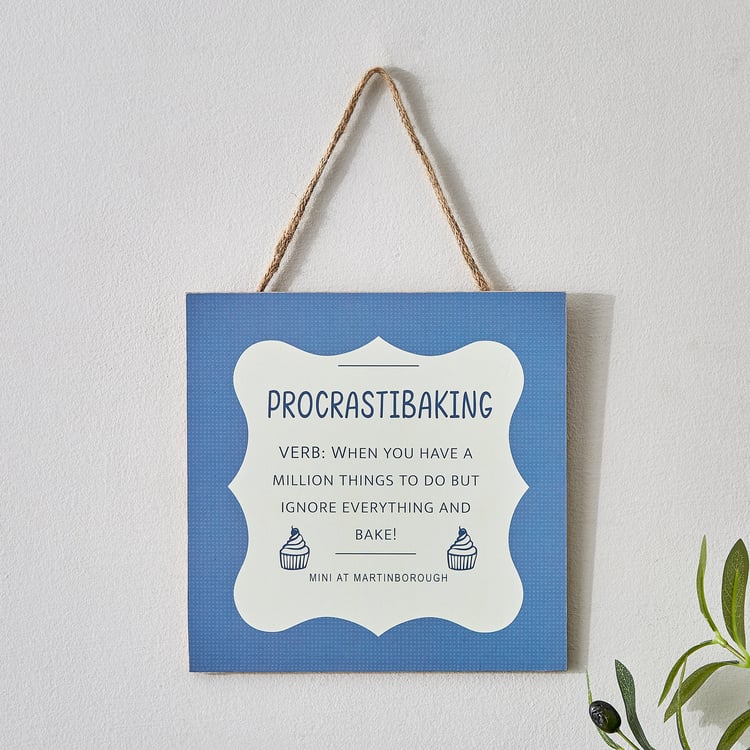 Garnet Interior Wooden Hanging Quote Wall Accent