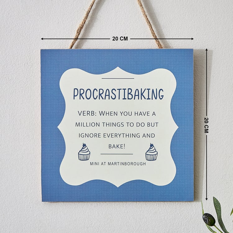 Garnet Interior Wooden Hanging Quote Wall Accent