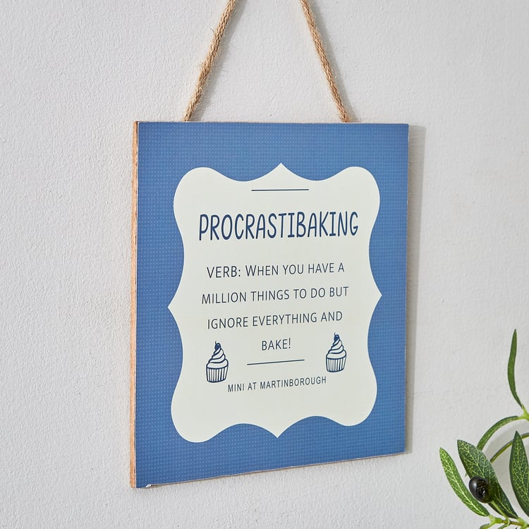 Garnet Interior Wooden Hanging Quote Wall Accent