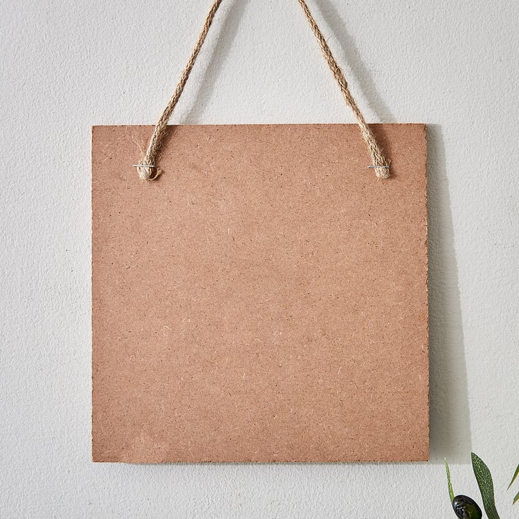 Garnet Interior Wooden Hanging Quote Wall Accent