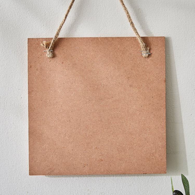 Garnet Interior Wooden Hanging Quote Wall Accent