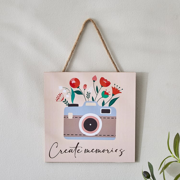 Garnet Interior Wooden Photography Hanging Wall Accent