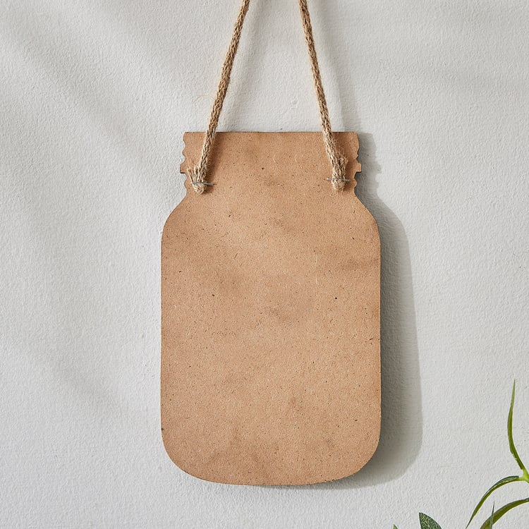 Garnet Interior Wooden Enjoy Your Meal Hanging Wall Accent