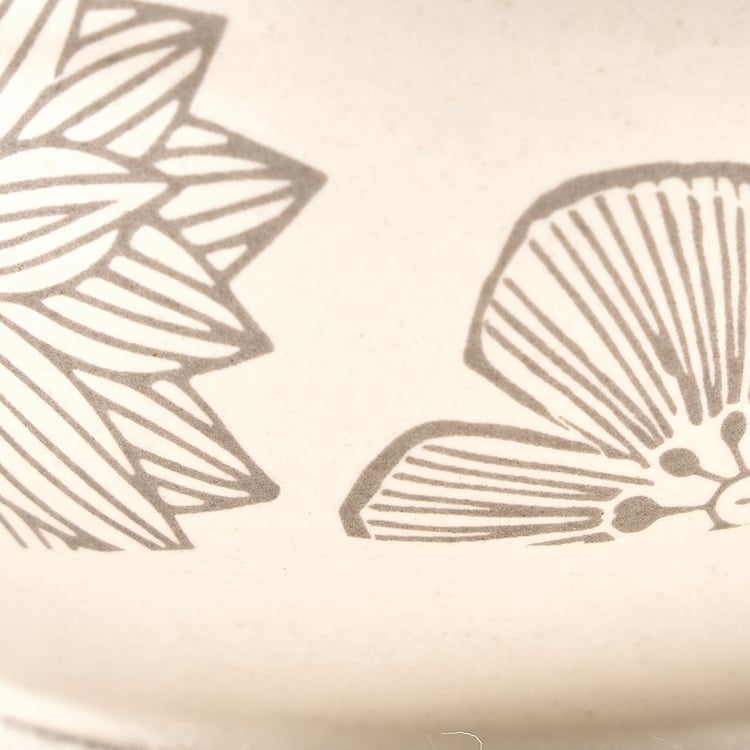 Corsica Flores Stoneware Floral Print Katori - 250ml