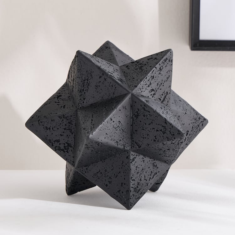 Alloy Deco Polyresin Spike Table Accent