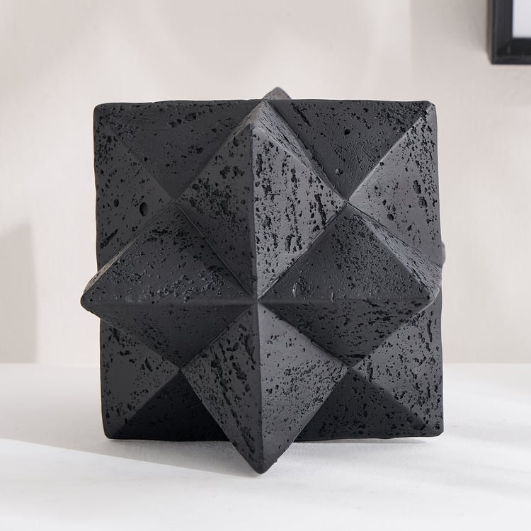 Alloy Deco Polyresin Spike Table Accent