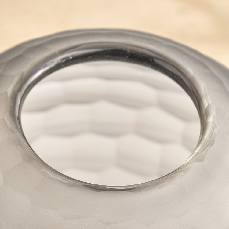Grain Roan Glass Cutwork Vase - Small