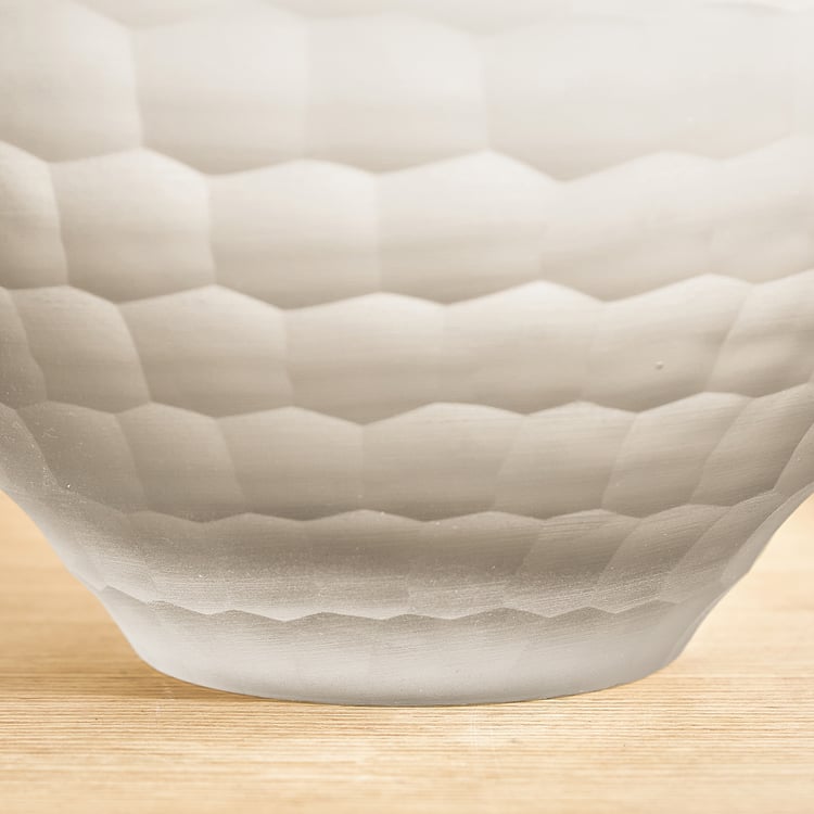 Grain Roan Glass Cutwork Vase - Small