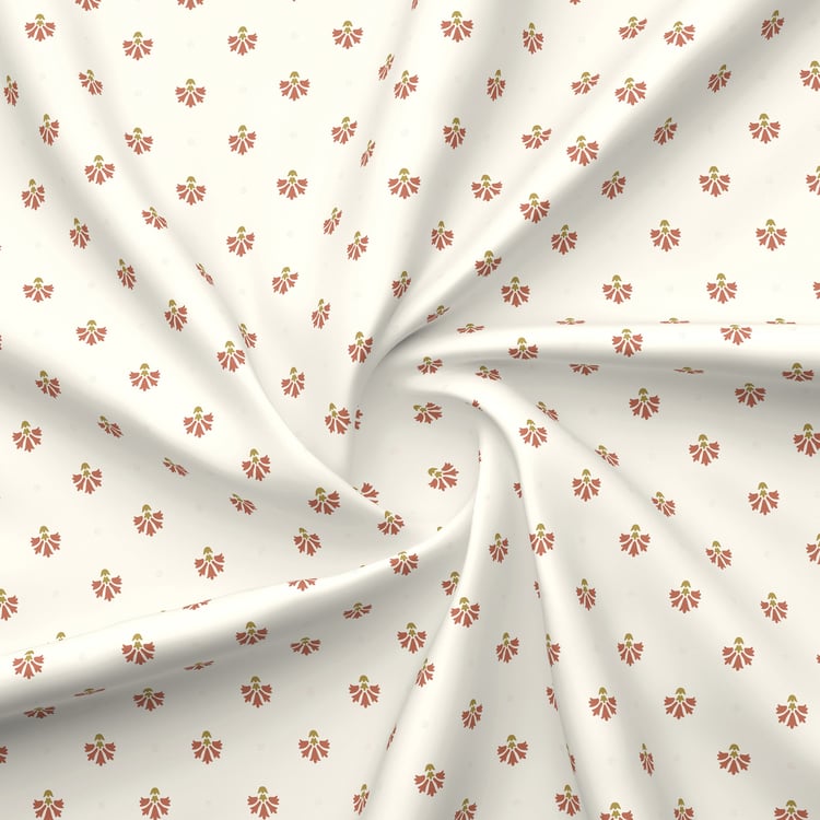 BOUTIQUE LIVING Indo Musk Kasturi Cotton 200TC Ethnic Print 3Pcs Super King Bedsheet Set