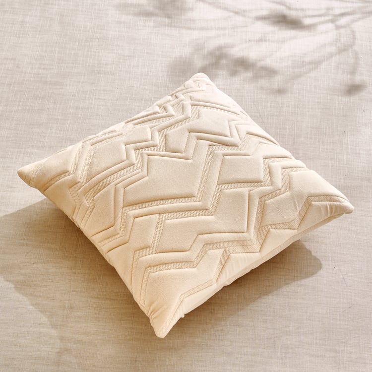 Amberley Dale Quilted Filled Cushion - 45x45cm