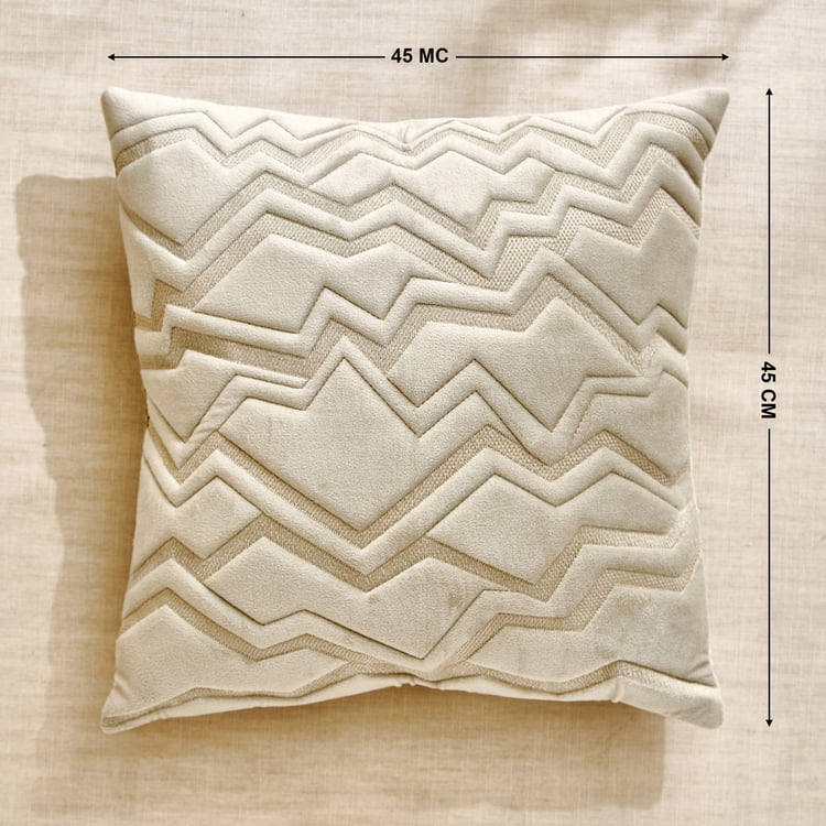 Amberley Dale Quilted Filled Cushion - 45x45cm