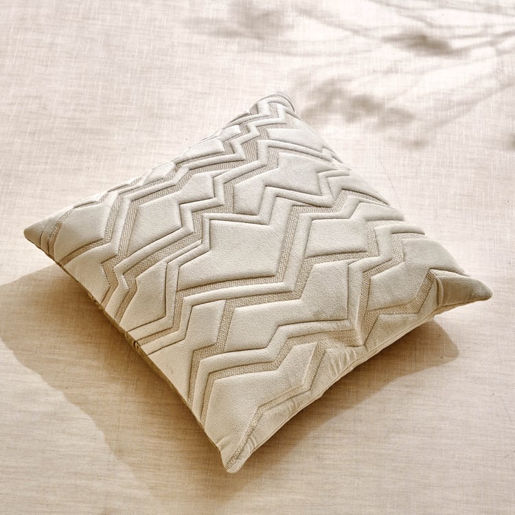 Amberley Dale Quilted Filled Cushion - 45x45cm