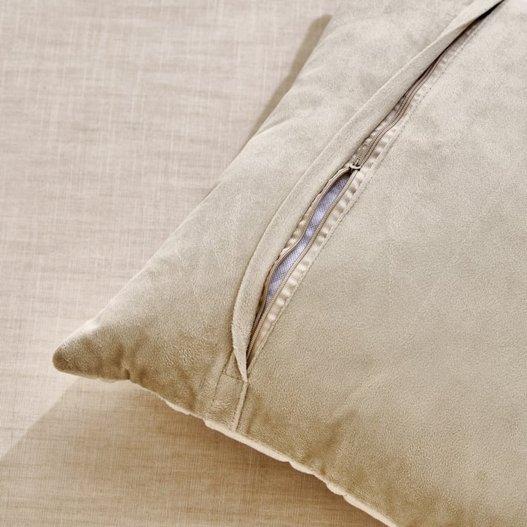 Amberley Dale Quilted Filled Cushion - 45x45cm