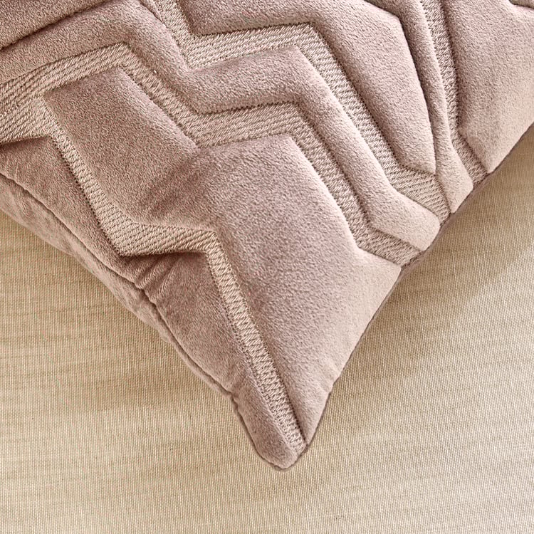 Amberley Dale Quilted Filled Cushion - 45x45cm