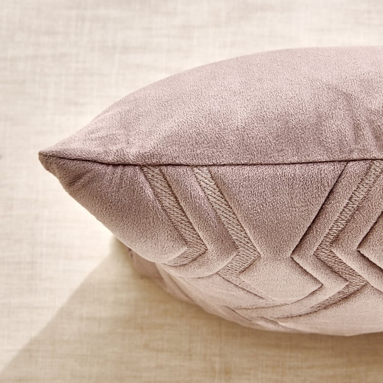 Amberley Dale Quilted Filled Cushion - 45x45cm