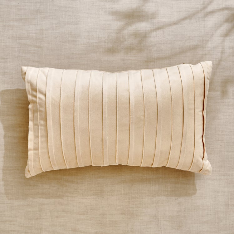Amberley Isola Pleated Filled Cushion - 50x30cm