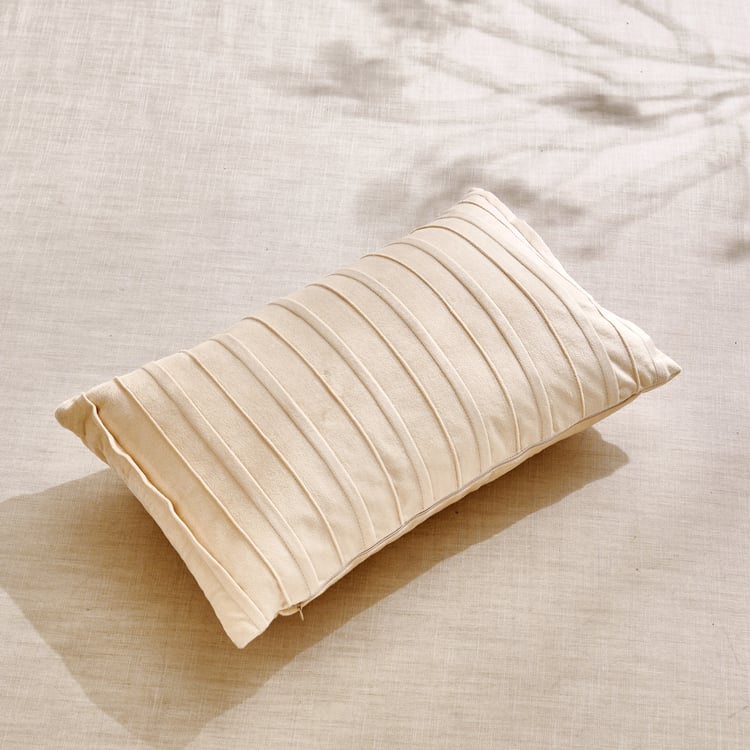 Amberley Isola Pleated Filled Cushion - 50x30cm
