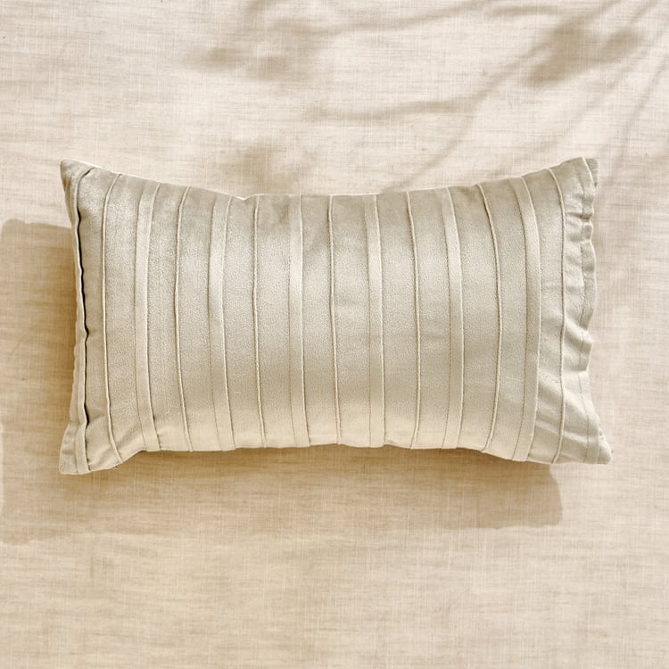 Amberley Isola Pleated Filled Cushion - 50x30cm