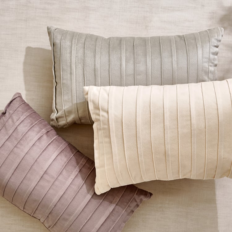 Amberley Isola Pleated Filled Cushion - 50x30cm