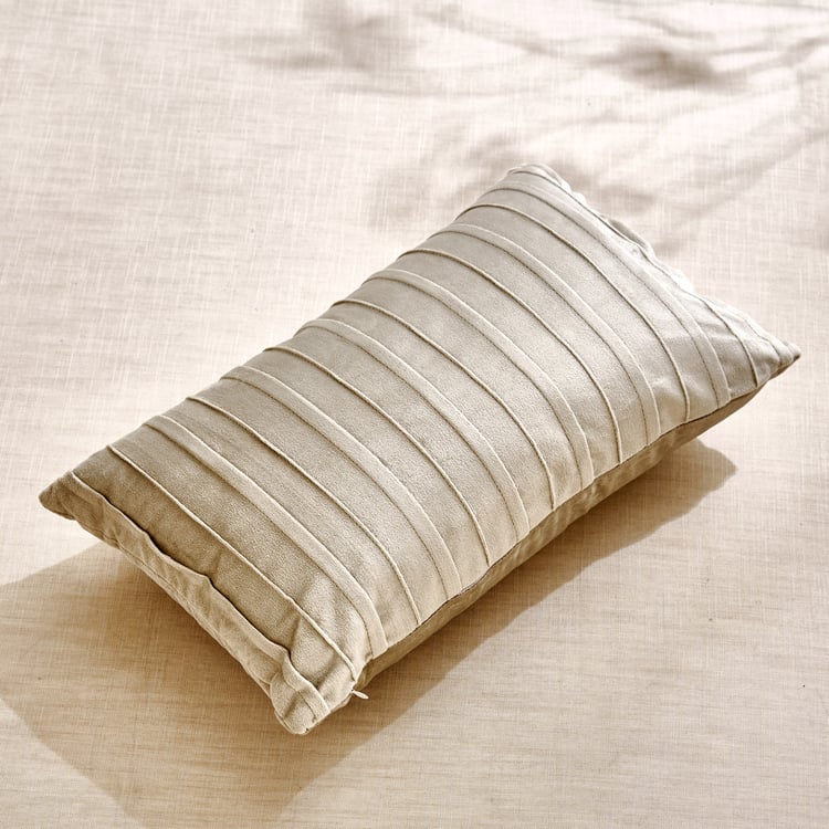 Amberley Isola Pleated Filled Cushion - 50x30cm