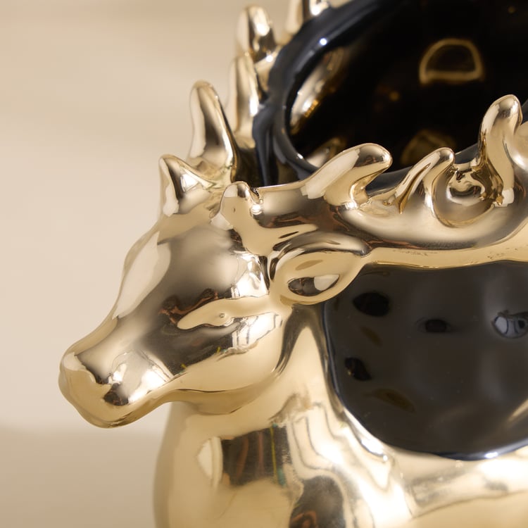 Brighton Rudo Ceramic Reindeer Pen Holder