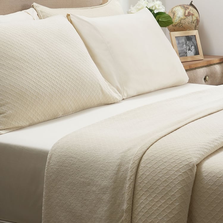 MASPER Blaize Cotton Quilted Single Bed Cover