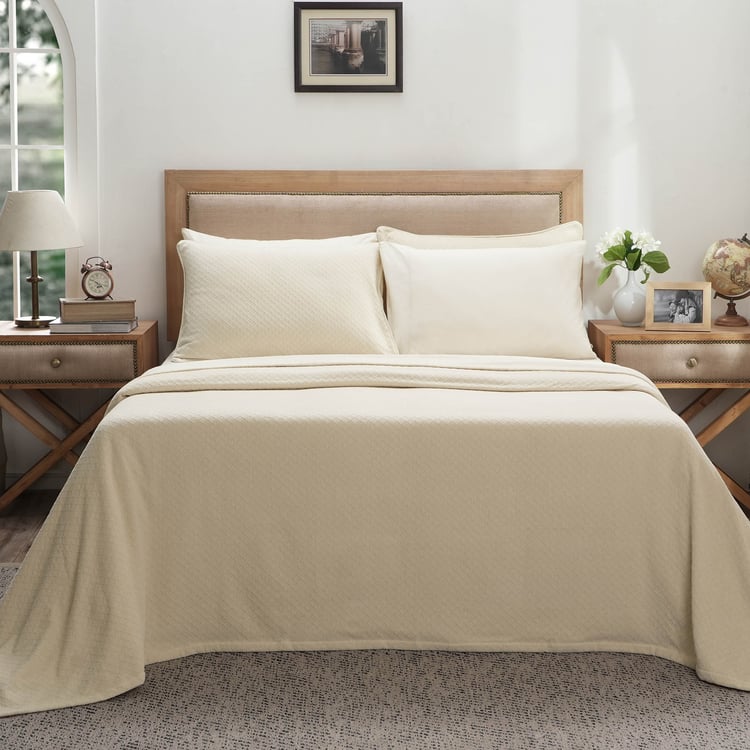 MASPAR Blaize Cotton Quilted Double Bed Cover